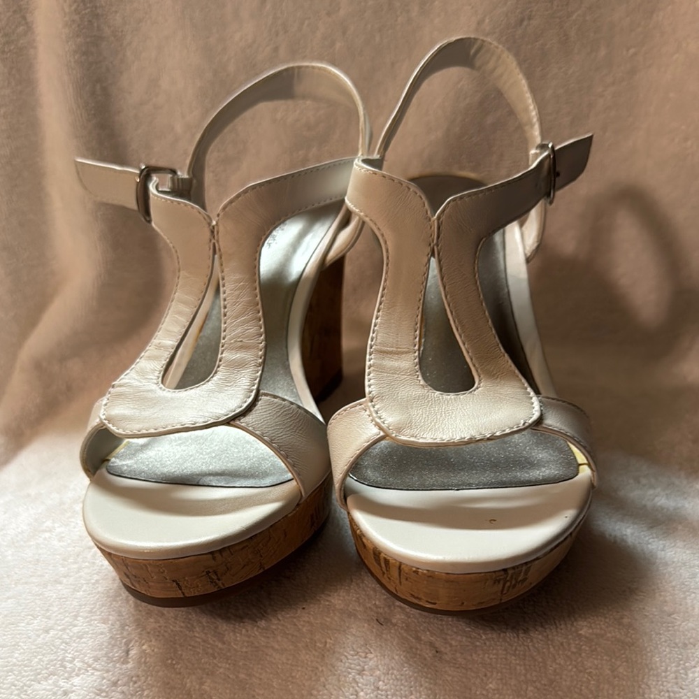 Elegant White Women's Platform Sandals